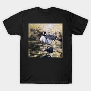 Canadian Goose at Sunset T-Shirt